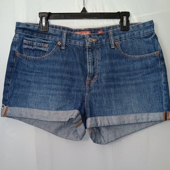 LUCKY BRAND BOYFRIEND SHORT DENIM SHORTS - Picture 13 of 14